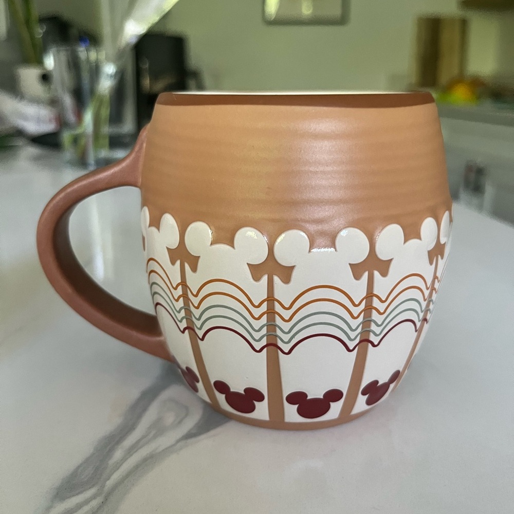 Disney Stoneware Mug with Tan Handle